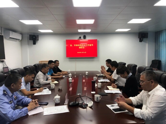 (2020.10.16)省市應急部門領導到陽山督導調研森林防滅火工作_1